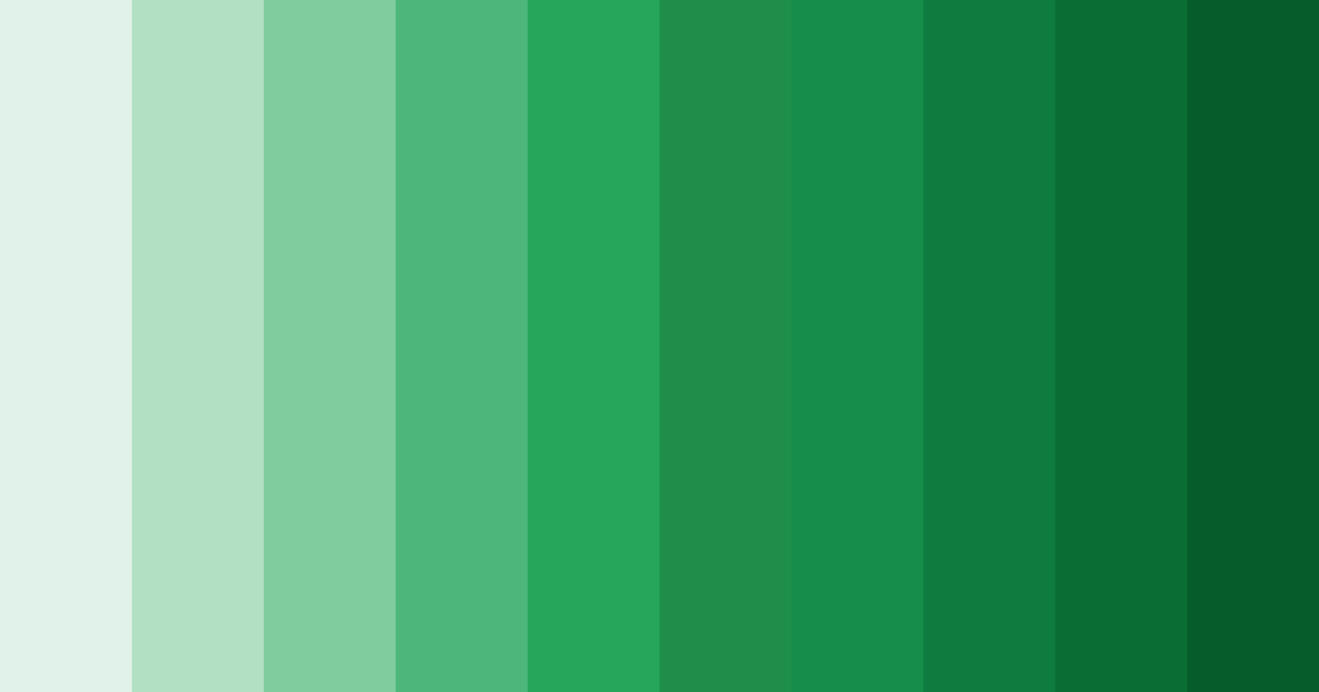 Download light green skin color palette PNG image (landscape)