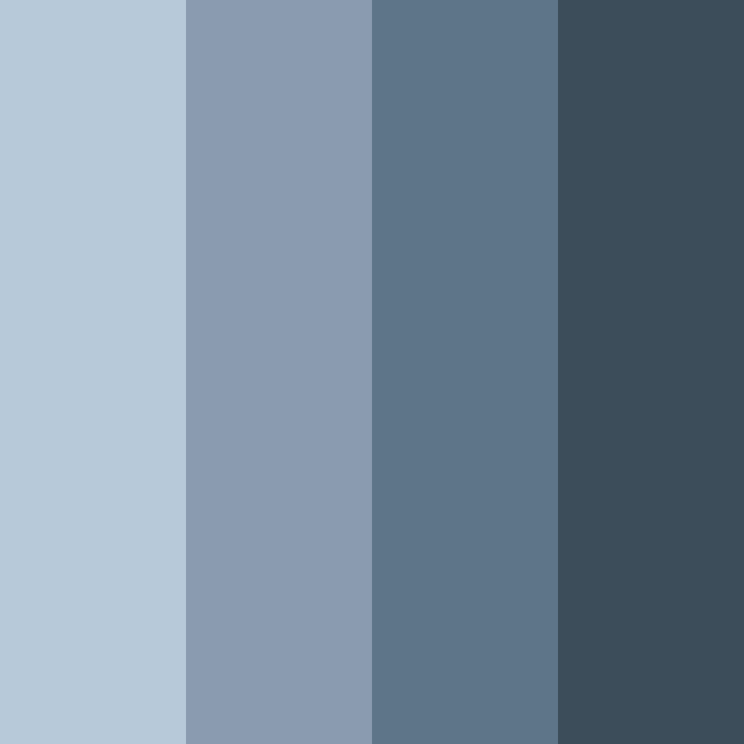 Download stormy serenity color palette PNG image (square)