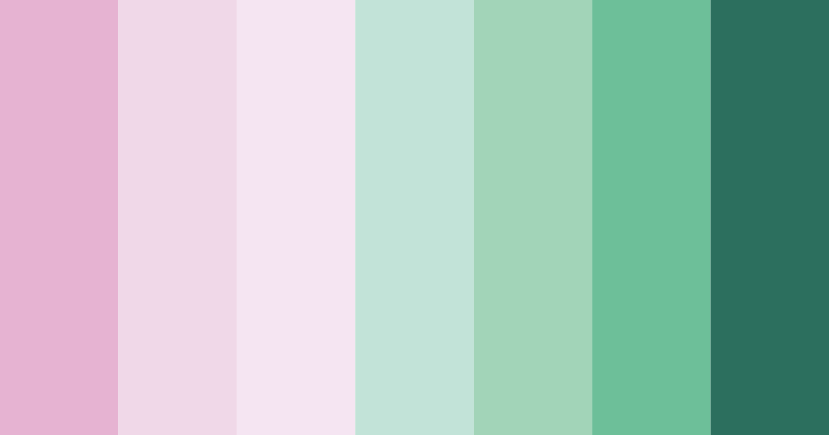 Download whispers of spring color palette PNG image (landscape)