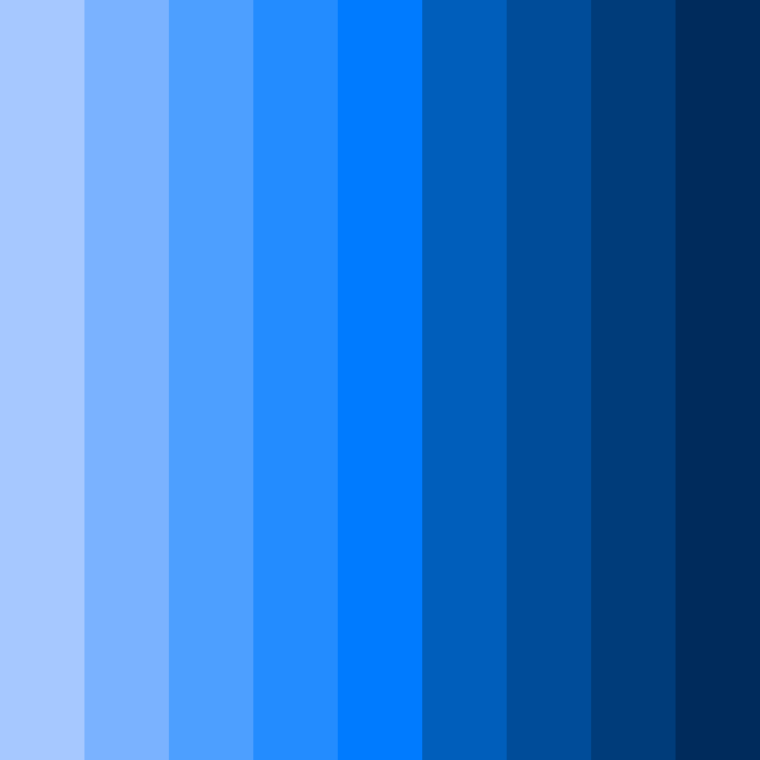 Download azure dreamscape color palette PNG image (square)