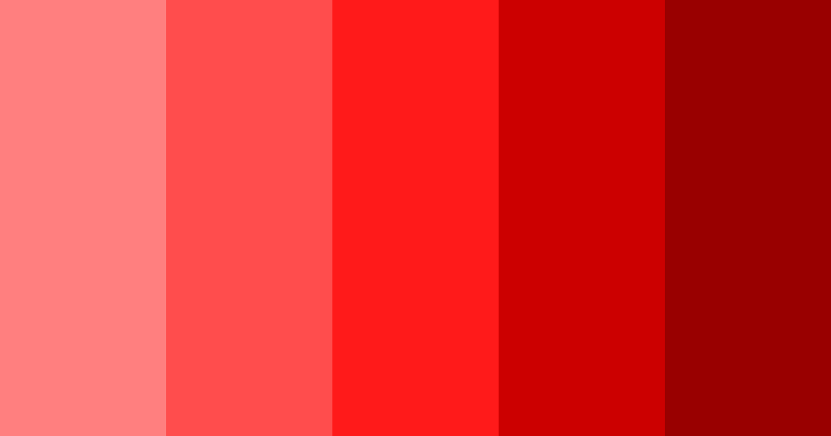 Download red rage color palette PNG image (landscape)