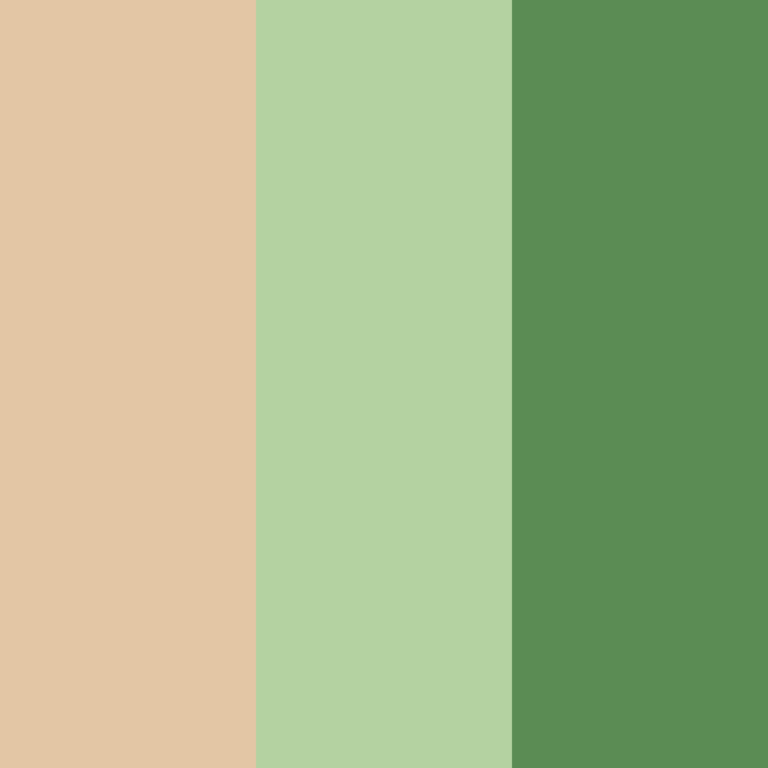 Download amber velvet garden color palette PNG image (square)