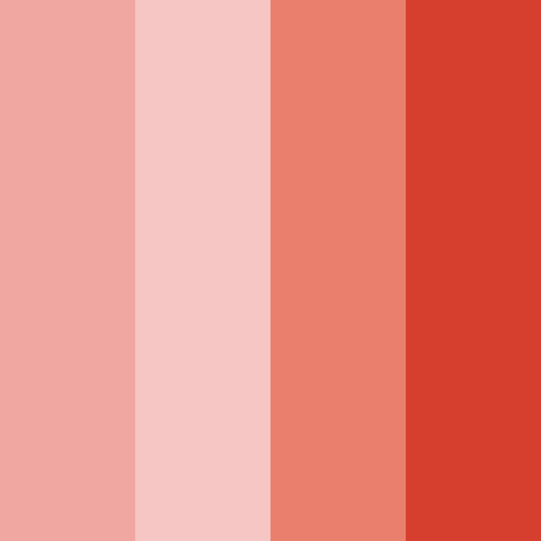 Download coral serenade color palette PNG image (square)