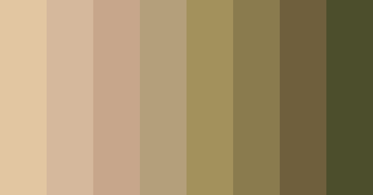 Download literary earthtones color palette PNG image (landscape)