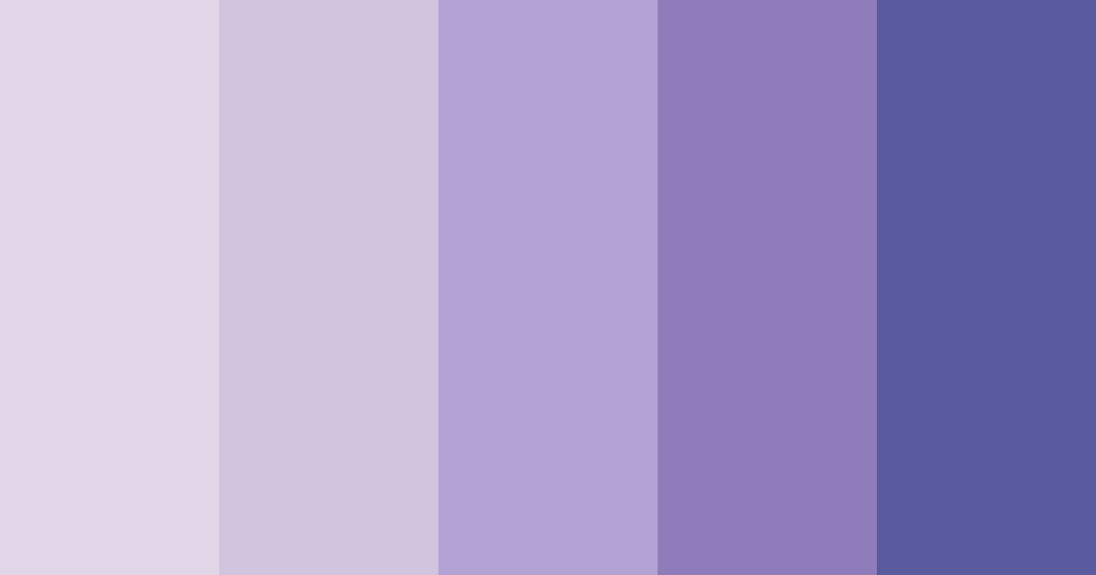 Download ethereal lavender dreams color palette PNG image (landscape)