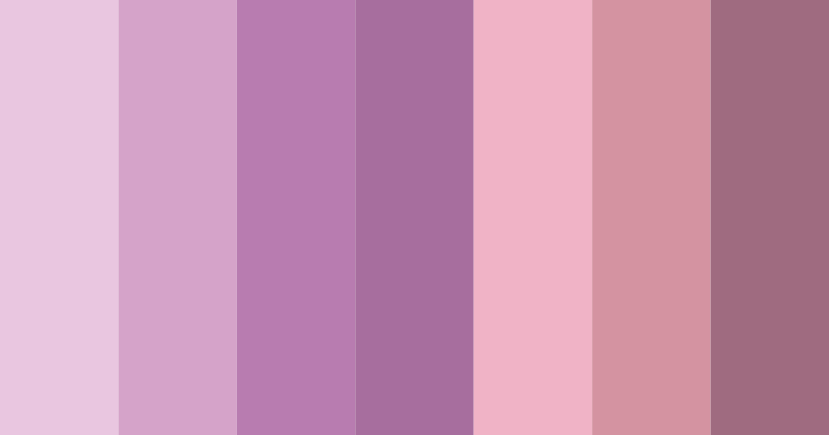 Download whimsical berry blossom color palette PNG image (landscape)