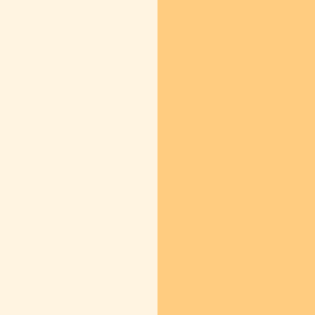 Download peachy cream color palette PNG image (square)