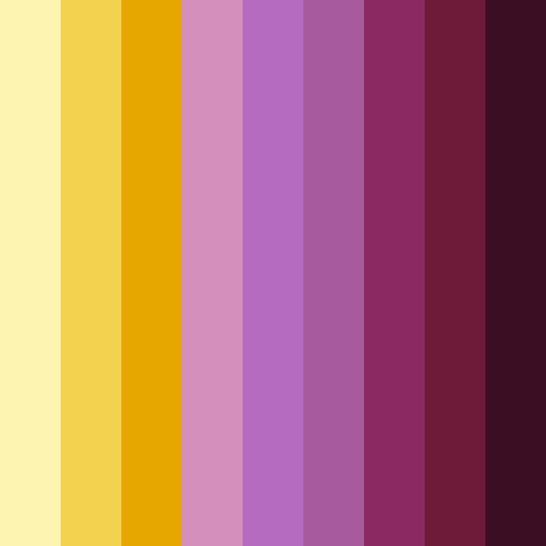 Download purple spring color palette PNG image (square)