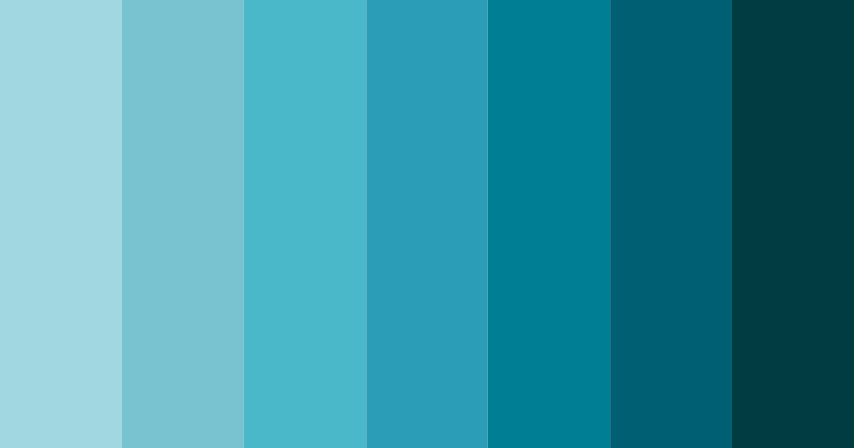 Download coral oasis color palette PNG image (landscape)