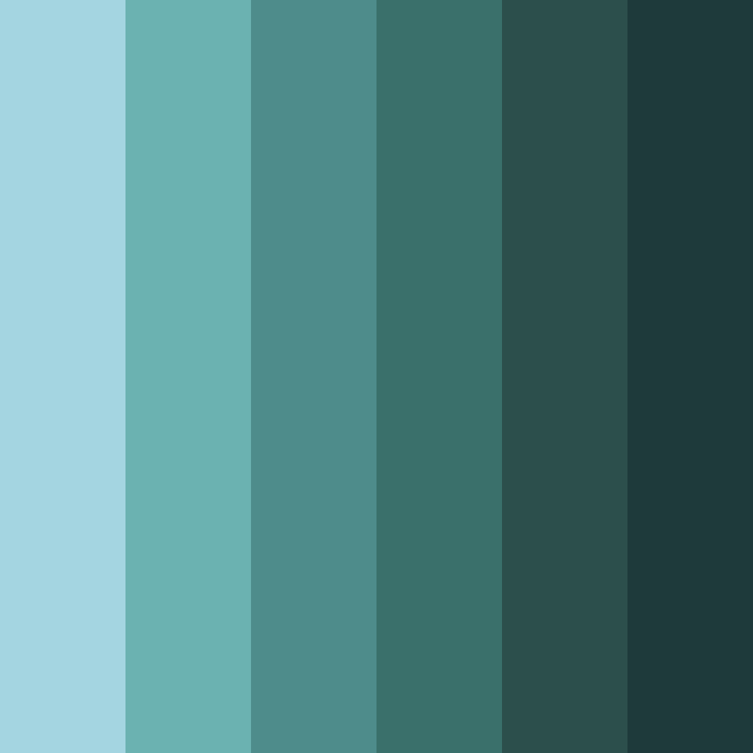 Download mermaid's embrace color palette PNG image (square)