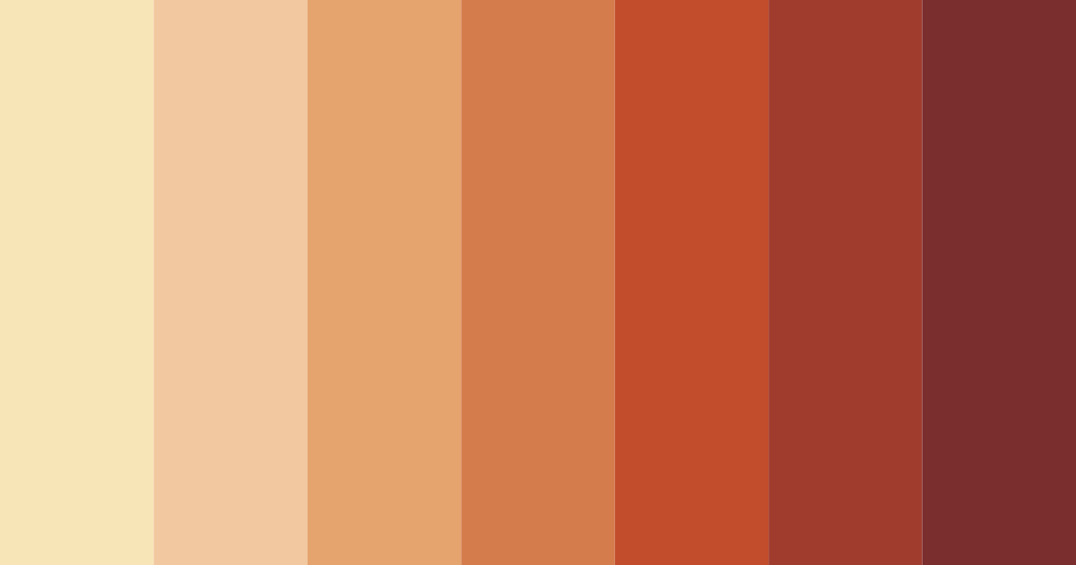Download red apple color palette PNG image (landscape)
