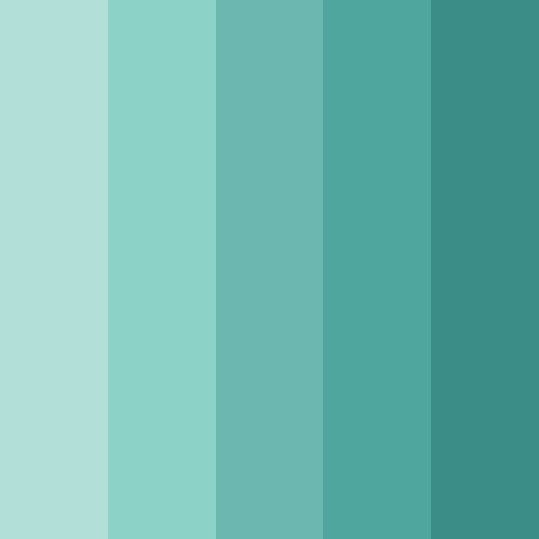 Download serene eucalyptus breeze color palette PNG image (square)