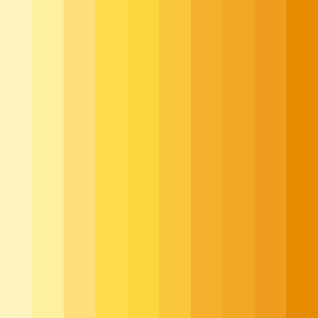 Download golden haze color palette PNG image (square)
