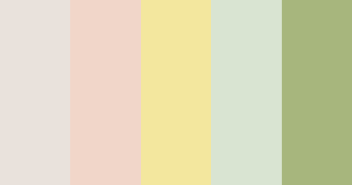 Download warm neutrals color palette PNG image (landscape)