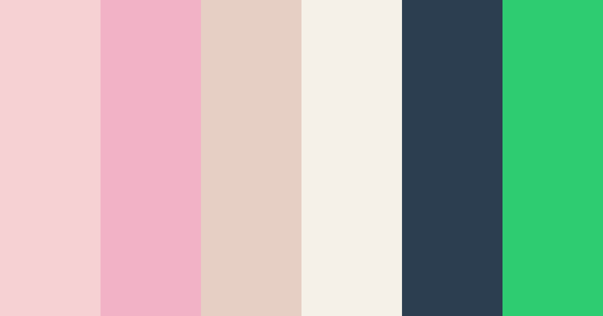 Download whimsical elegance color palette PNG image (landscape)