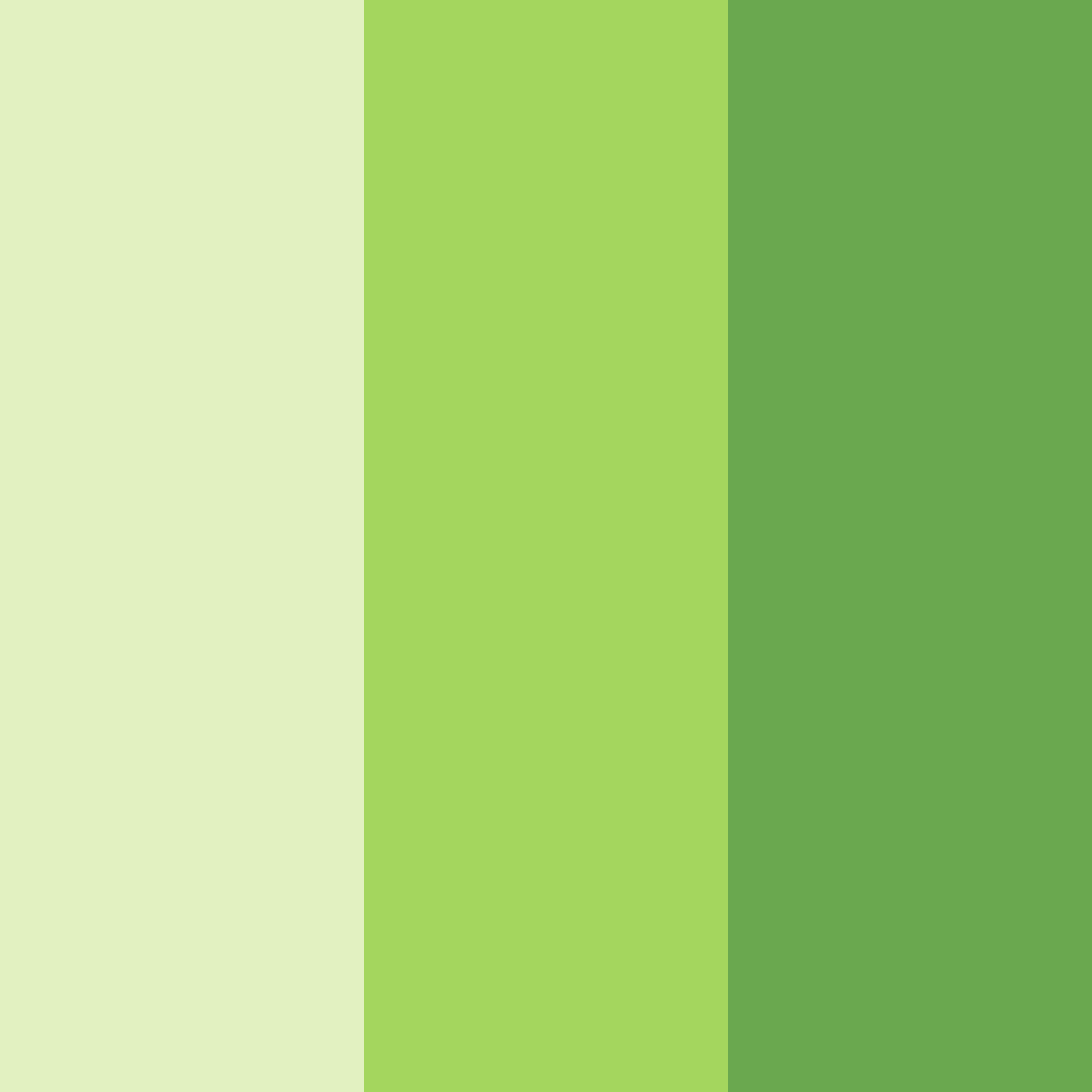 Download light green color palette PNG image (square)