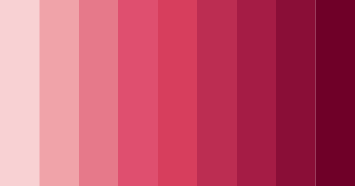 Download rosy elegance color palette PNG image (landscape)
