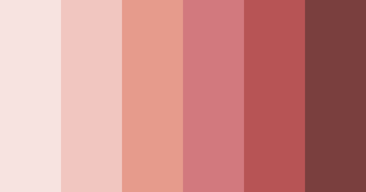 Download rosewood embrace color palette PNG image (landscape)