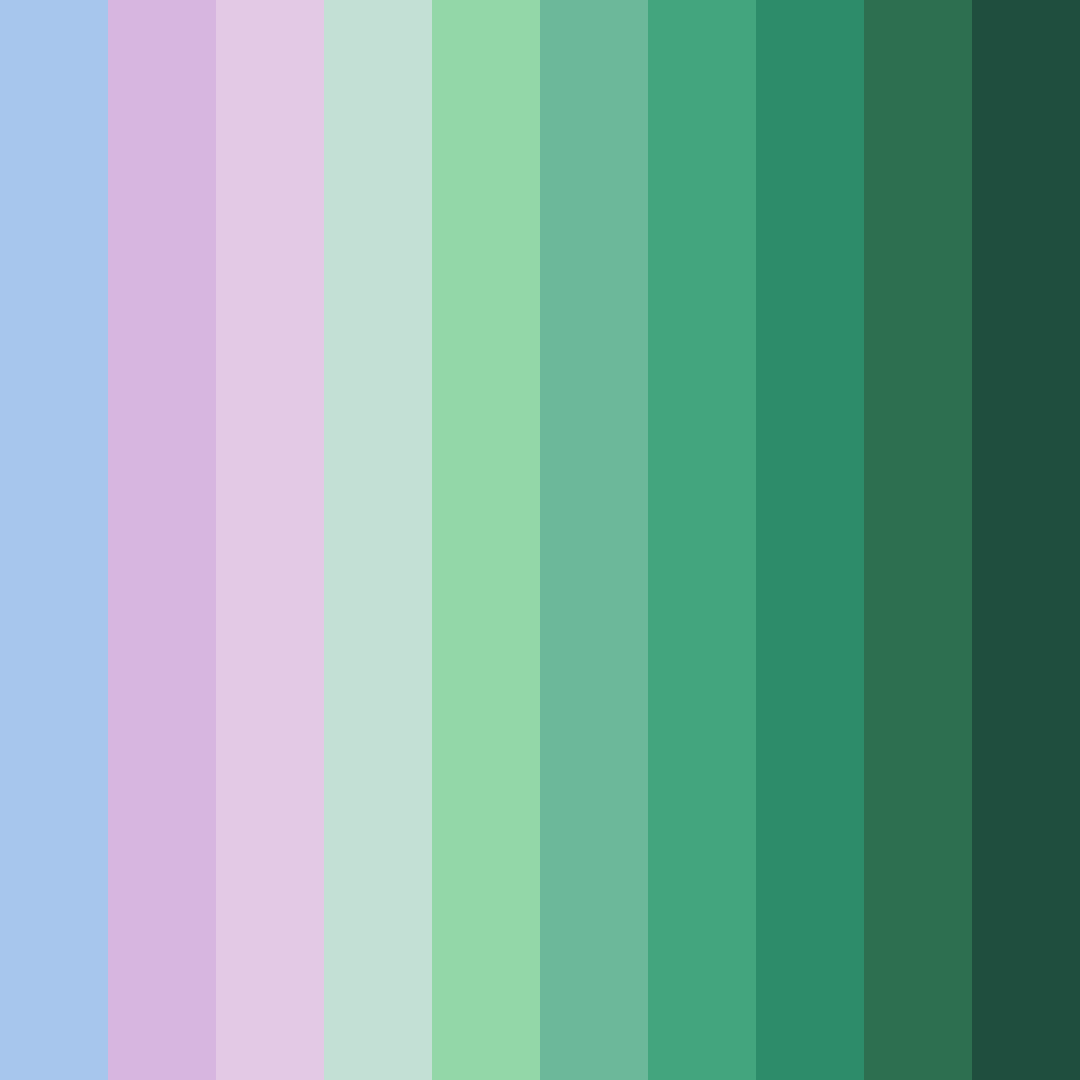 Download serenity in bloom color palette PNG image (square)