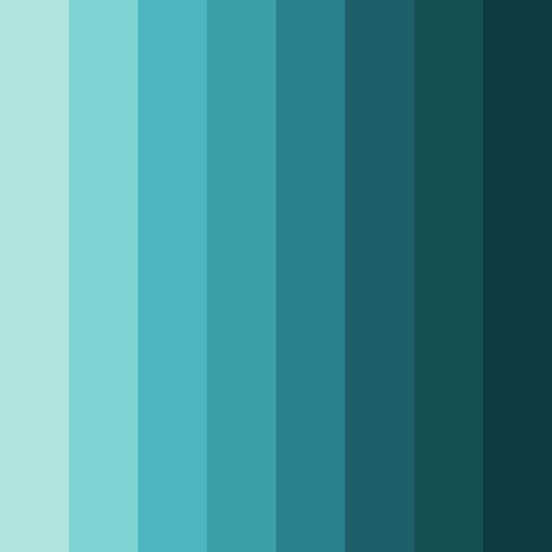 Download tranquil tides color palette PNG image (square)