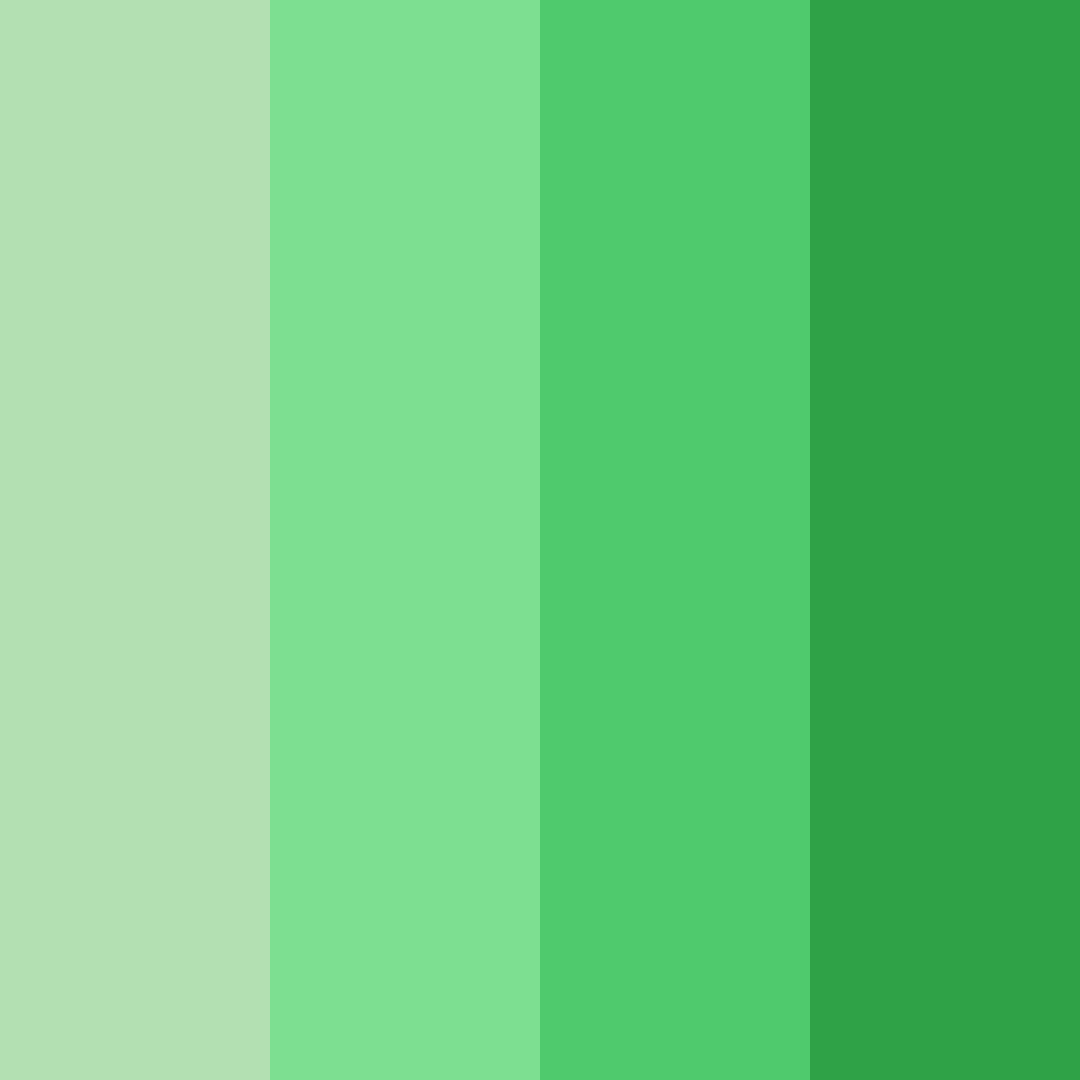 Download tech green color palette PNG image (square)