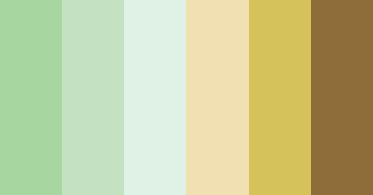 Download green jurassic color palette PNG image (landscape)