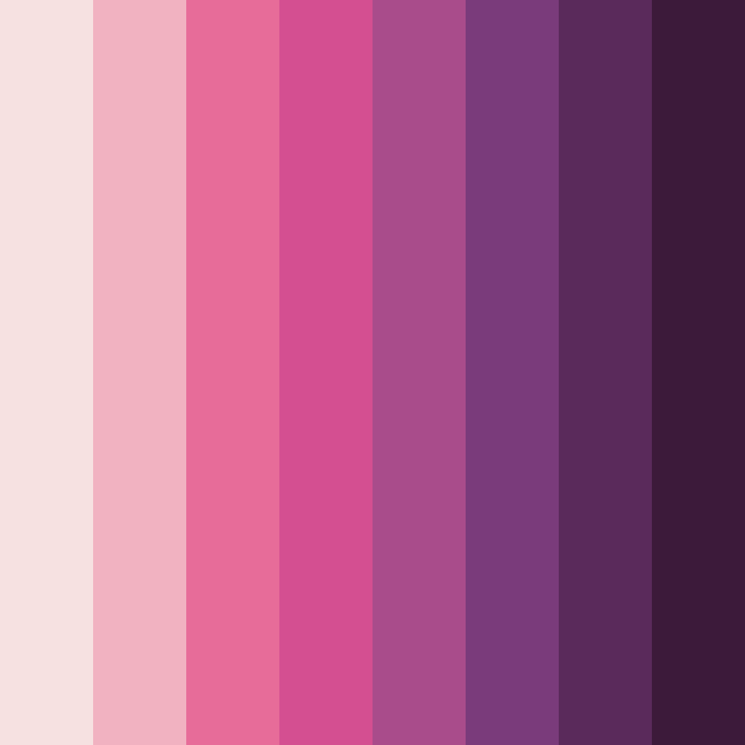 Download pink magnolias color palette PNG image (square)