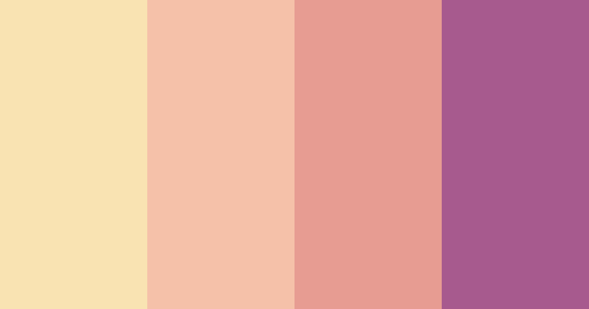 Download afternoon elegance color palette PNG image (landscape)