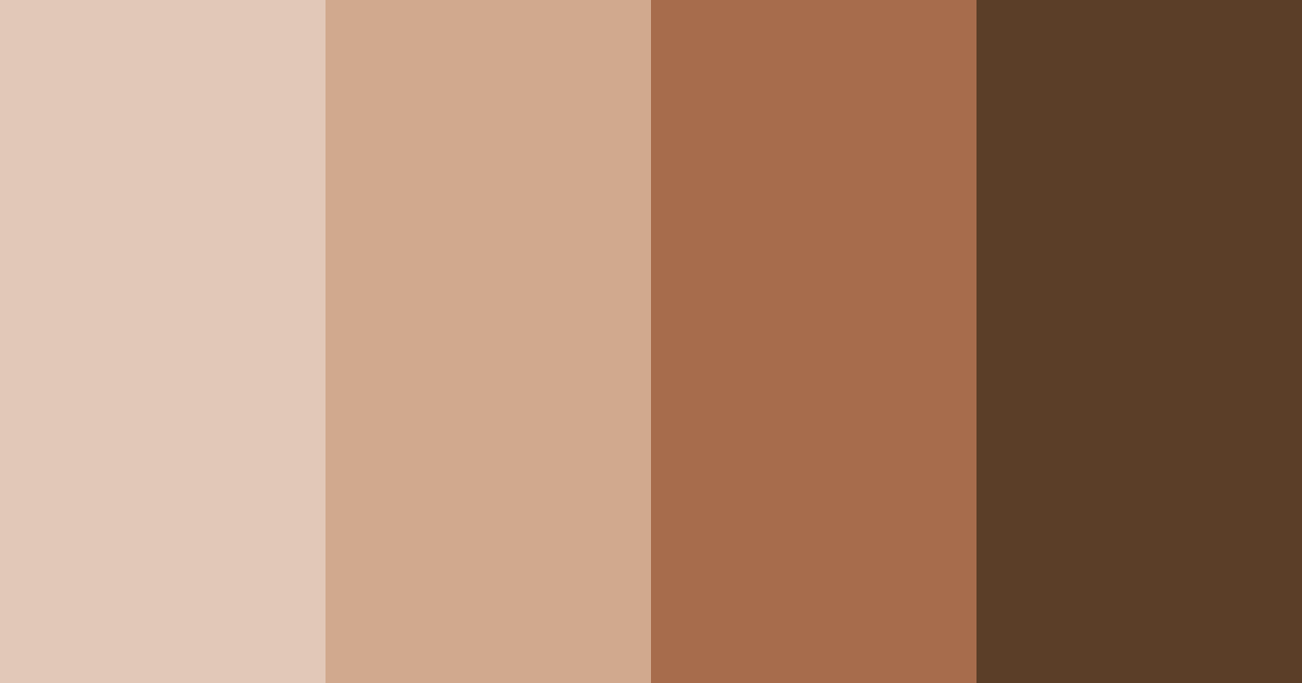 Download terra elegance color palette PNG image (landscape)