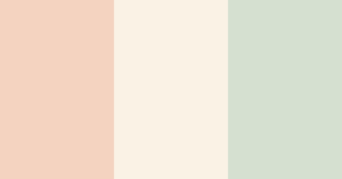 Download peachy mist retreat color palette PNG image (landscape)