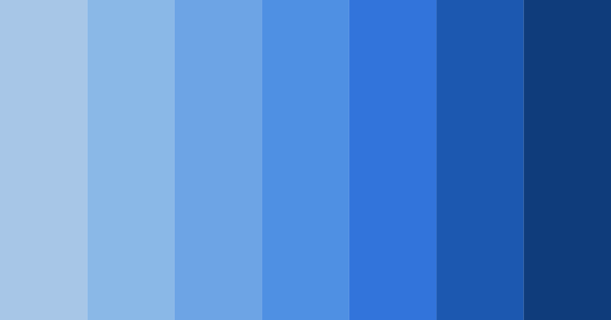 Download skyward blues color palette PNG image (landscape)