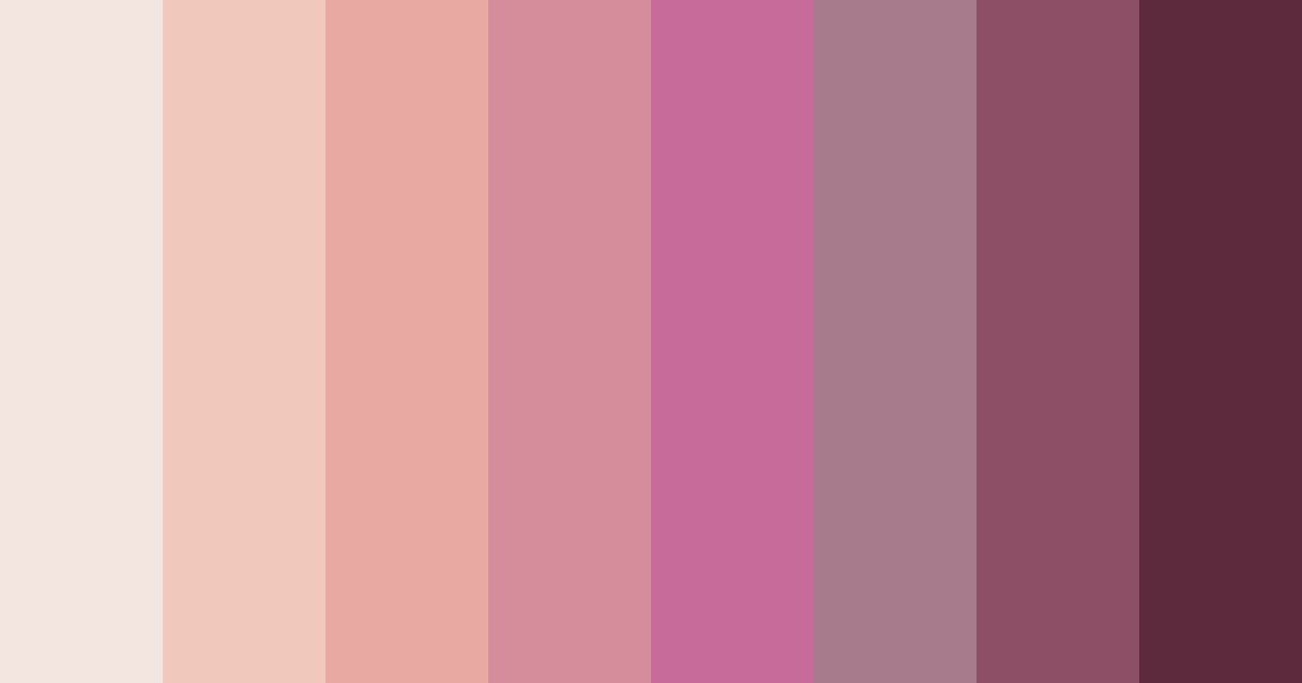 Download pink dreamscape color palette PNG image (landscape)