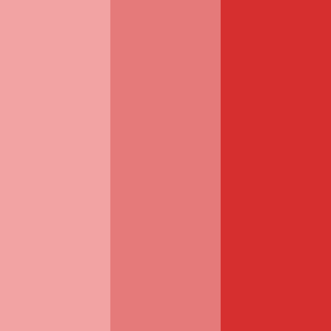 Download shades of red color palette PNG image (square)