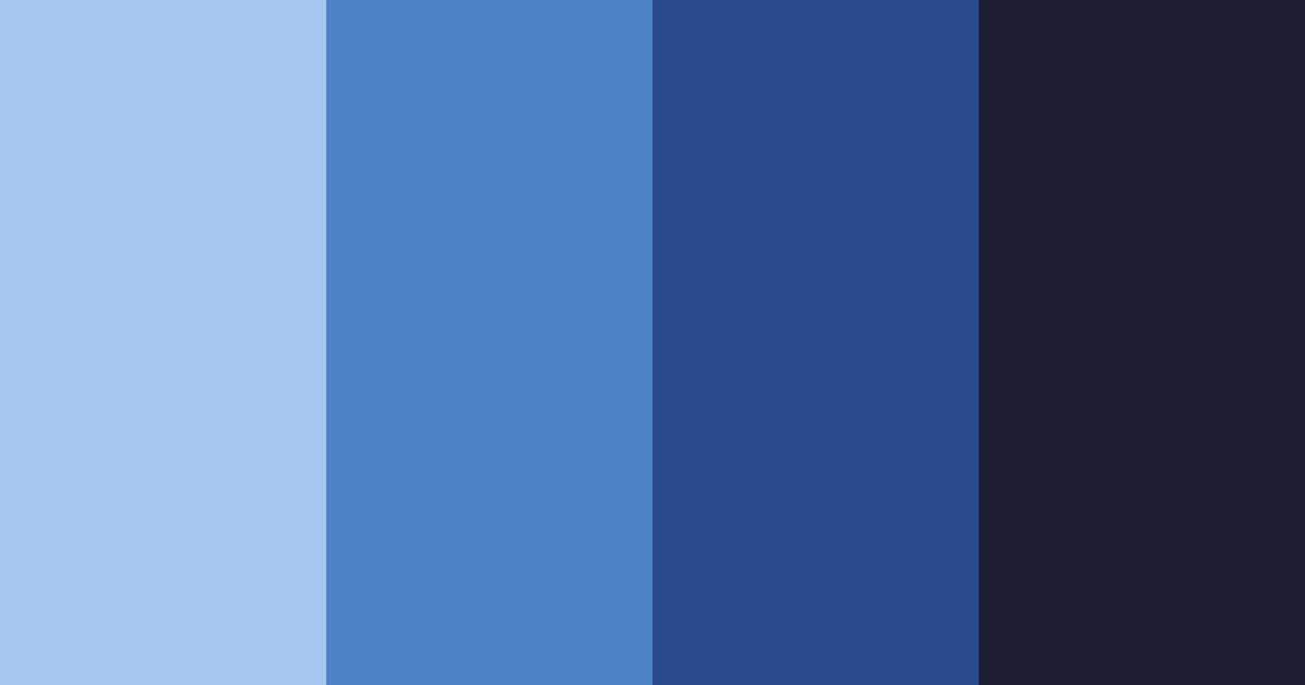 Download starlit serenity color palette PNG image (landscape)
