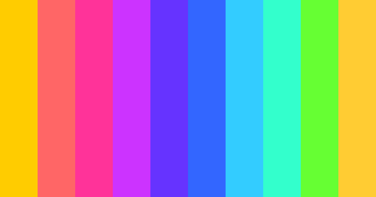 Download prismatic joy color palette PNG image (landscape)