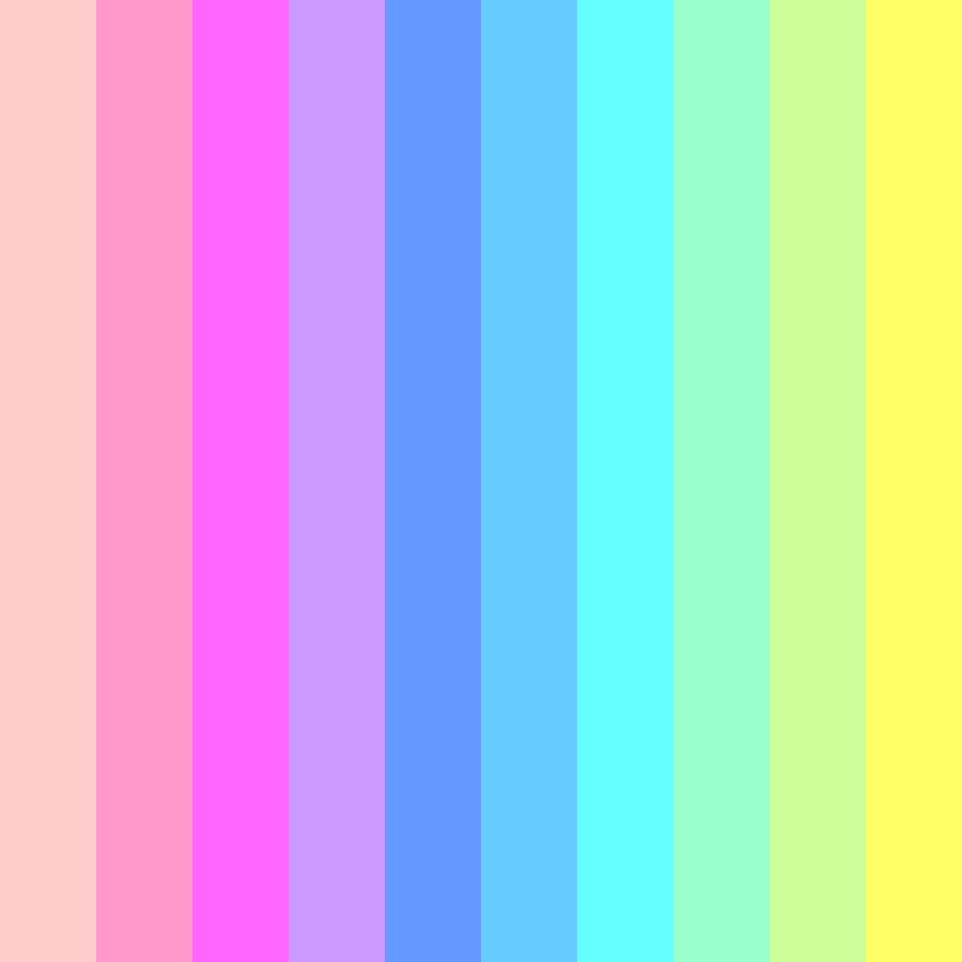 Download vibrant pink color palette PNG image (square)