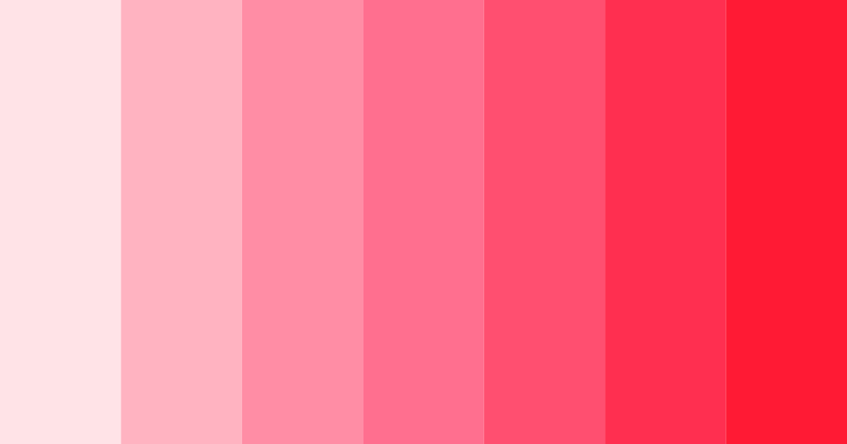 Download light pastel pink color palette PNG image (landscape)