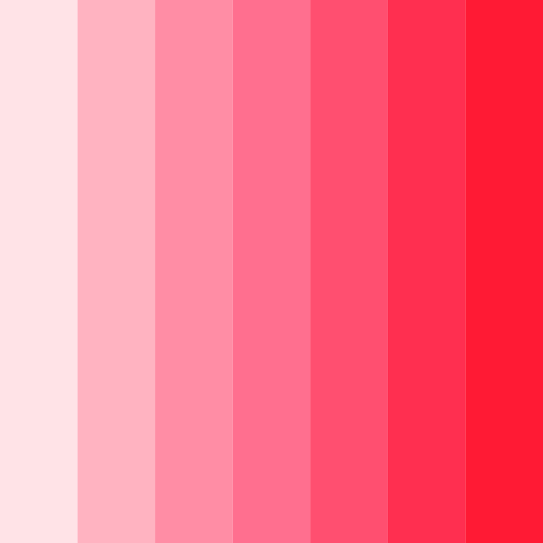 Download light pastel pink color palette PNG image (square)
