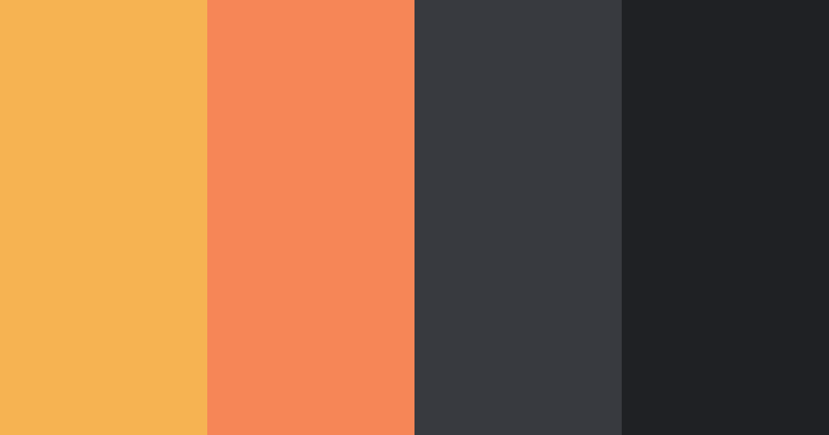 Download autumn sunset color palette PNG image (landscape)