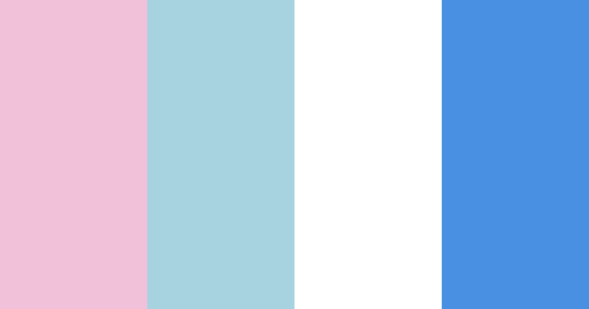 Download pink blue white dream color palette PNG image (landscape)