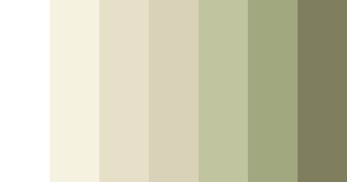 Download ivory shades color palette PNG image (landscape)