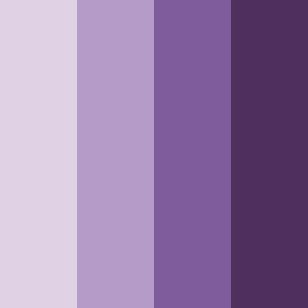 Download dark purple shades color palette PNG image (square)