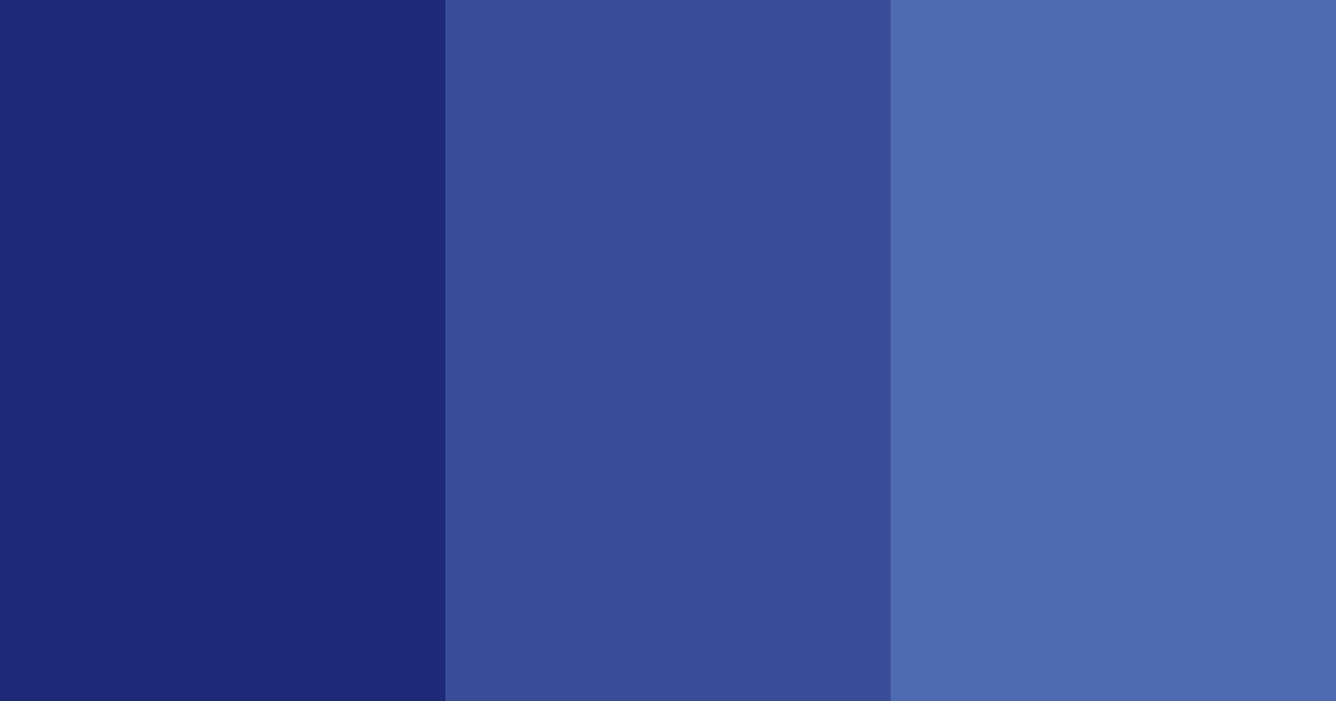 Download deep blue night color palette PNG image (landscape)