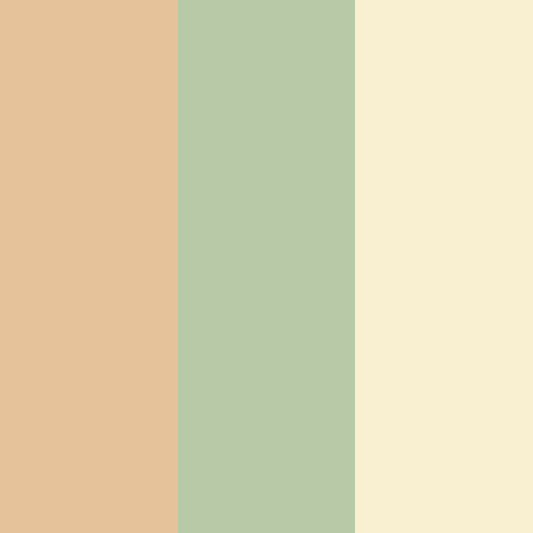 Download muted gold color palette PNG image (square)