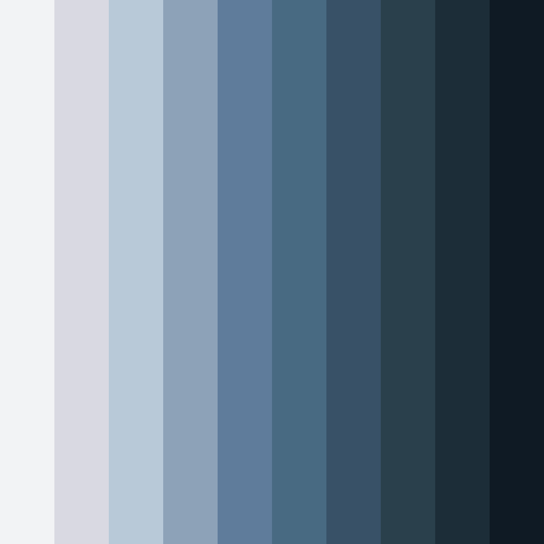 Download blue eclipse color palette PNG image (square)