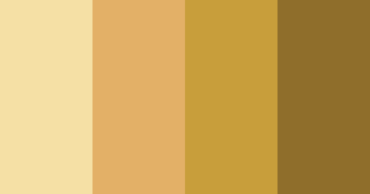 Download brewed sunshine color palette PNG image (landscape)