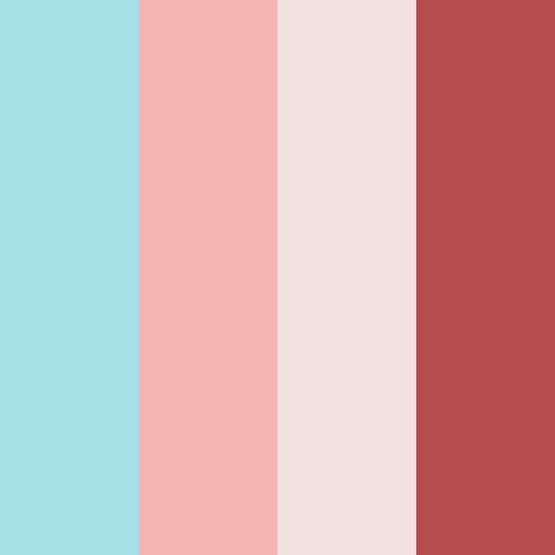 Download seaside bloom color palette PNG image (square)