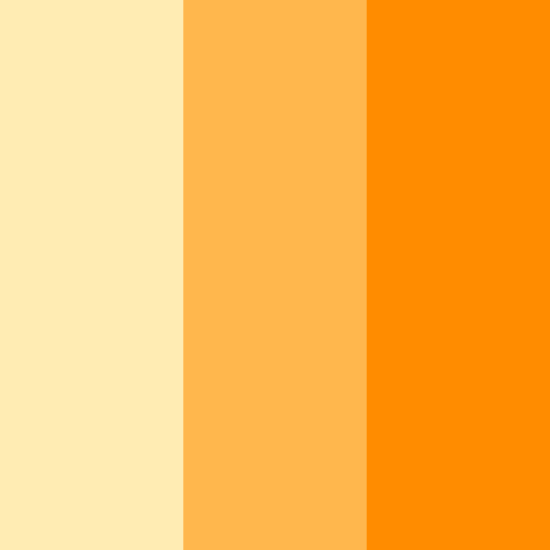 Download sunset glow color palette PNG image (square)