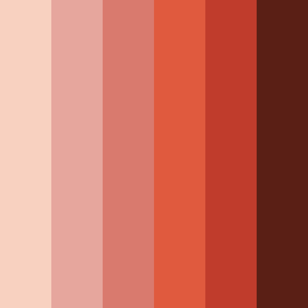Download dark red color palette PNG image (square)