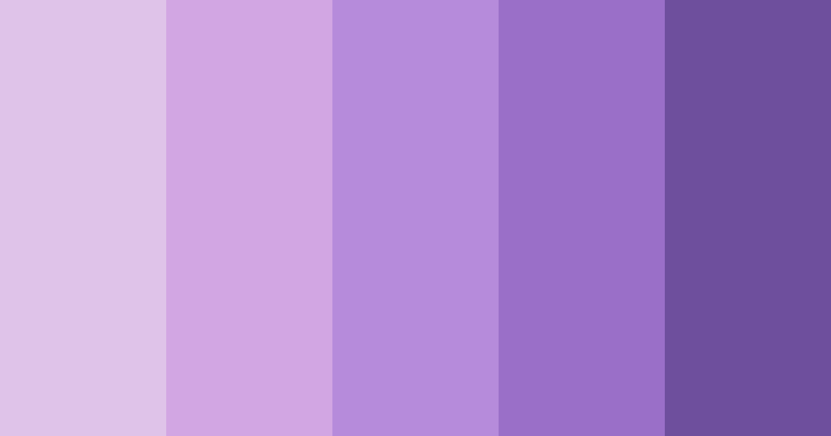 Download whimsical lavender dreams color palette PNG image (landscape)